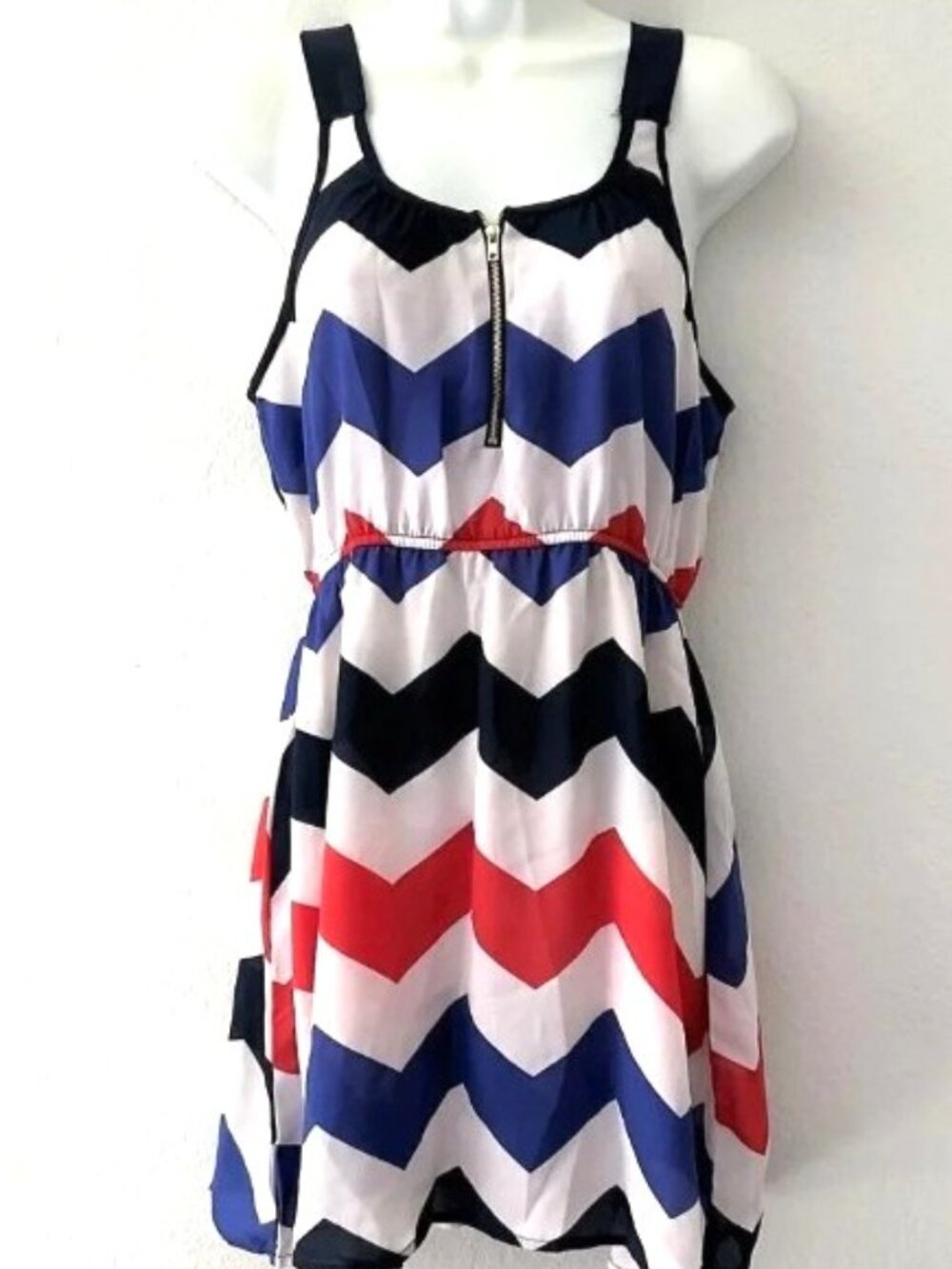 Y2K RUE 21 ZIG ZAG SWIMSUIT COVERUP VINTAGE